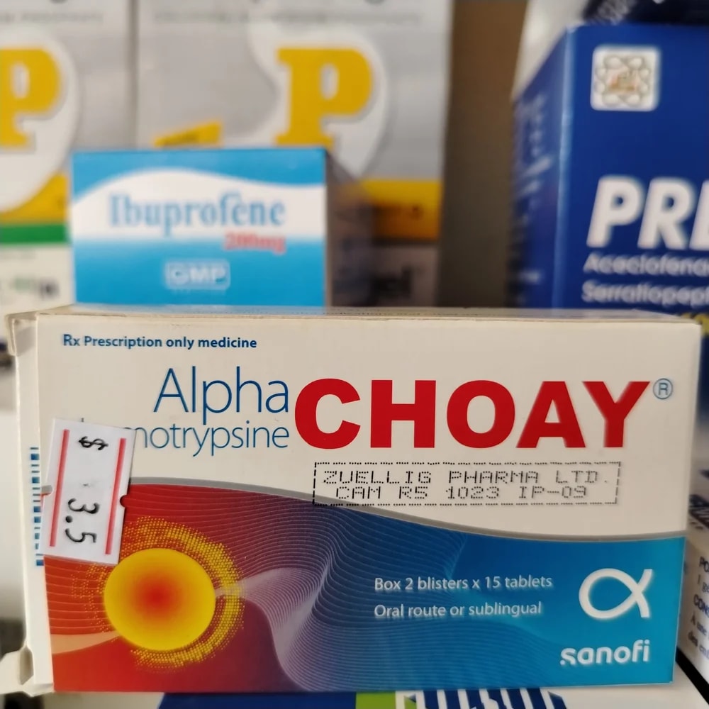 Alpha Choay 4.2 mg (21 microkatal) - CHEANIMUL PHARMACY
