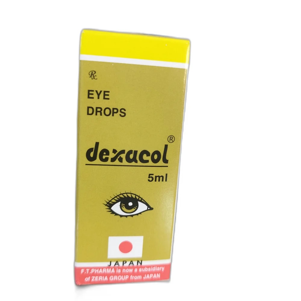 dexacol Chloramphenicol 20mg + Dexamethasone sodium phosphate 5mg per 5ml - PHARMACIE PORNLEU PICH