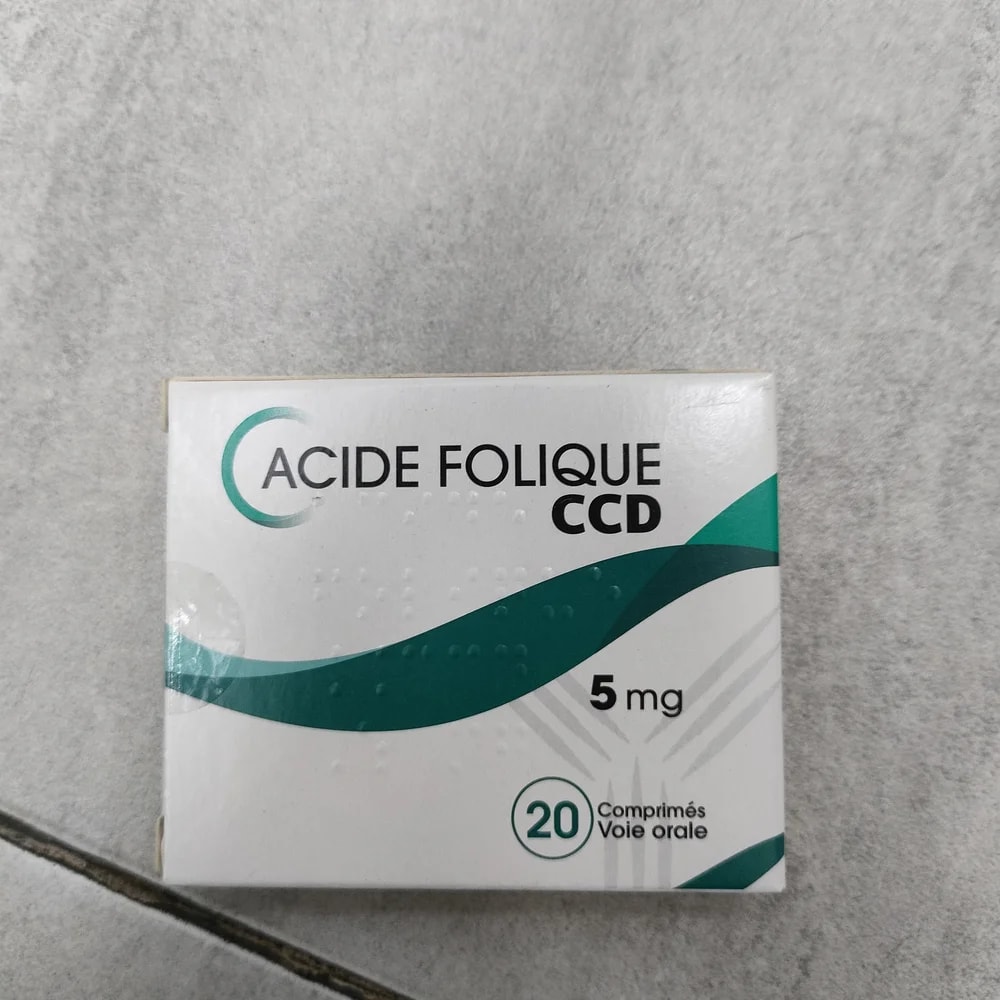 Acide Folique CCD 5 mg - Depot De Pharmacie "A" Kim Houy