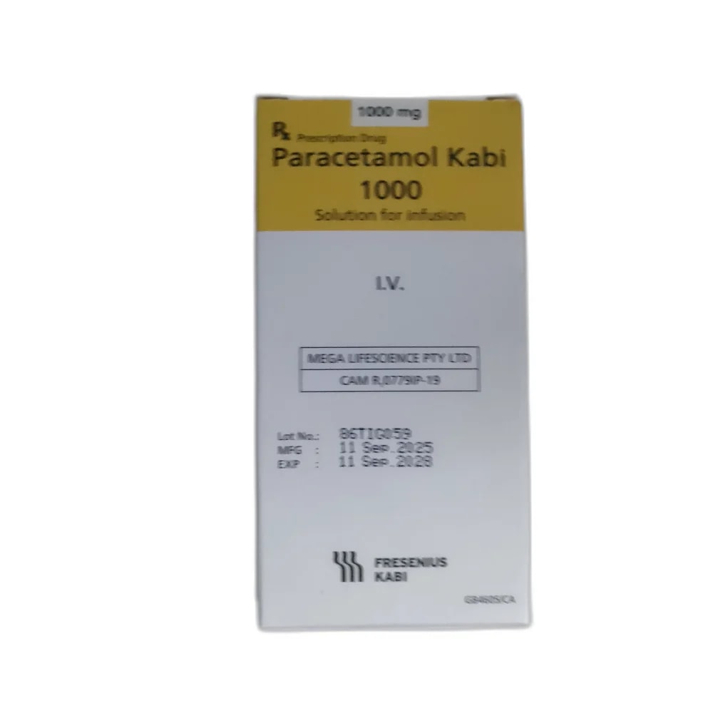 Paracetamol Kabi 1000 mg / 100 ml - PHARMACIE PORNLEU PICH