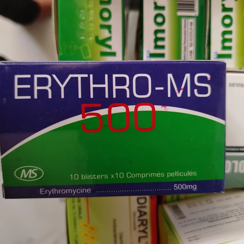 Erythro-MS 500 500 mg per tablet - CHEANIMUL PHARMACY