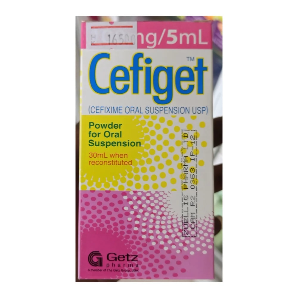Cefiget 100 mg/5 mL (30 mL) - Morhachun Pharmacies