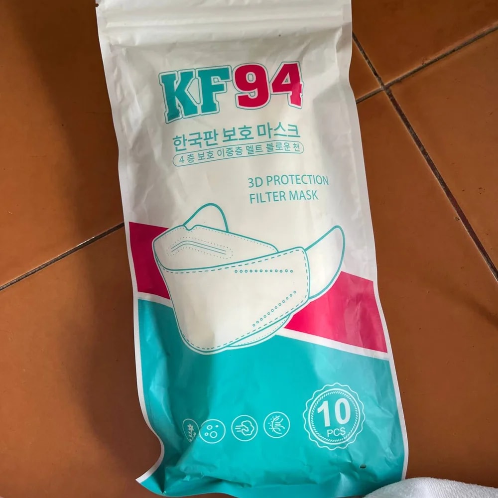 KF94 White Pack 10 masks - PHARMCY ARUN REAS