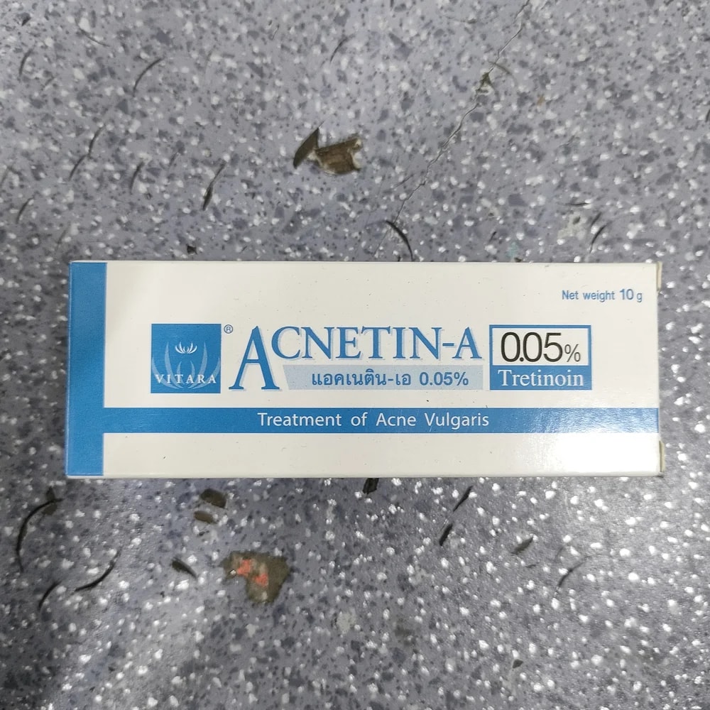 Acnetin-A 0.05% Tretinoin 0.05% topical cream - Depot De Pharmacie "A" Kim Houy