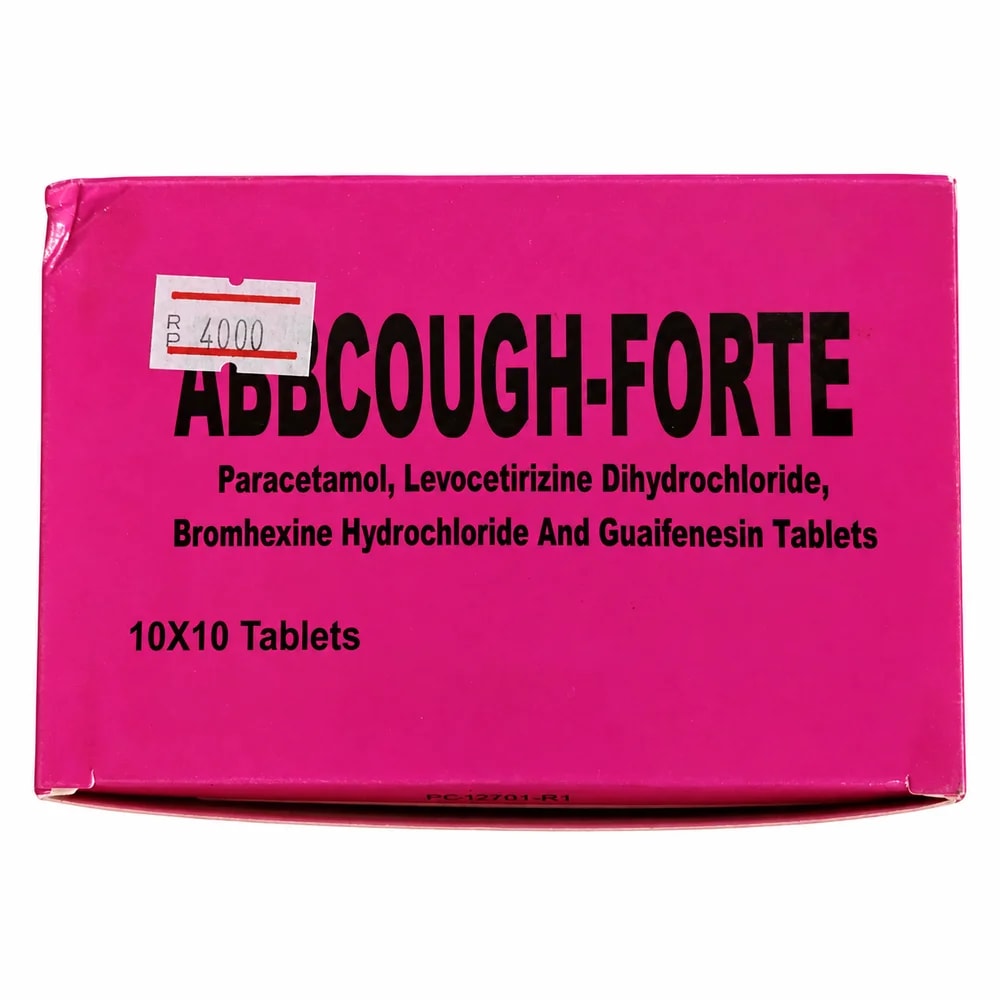 ABCough Forte 500 mg / 5 mg / 8 mg / 100 mg - Reachiny Pharmacy