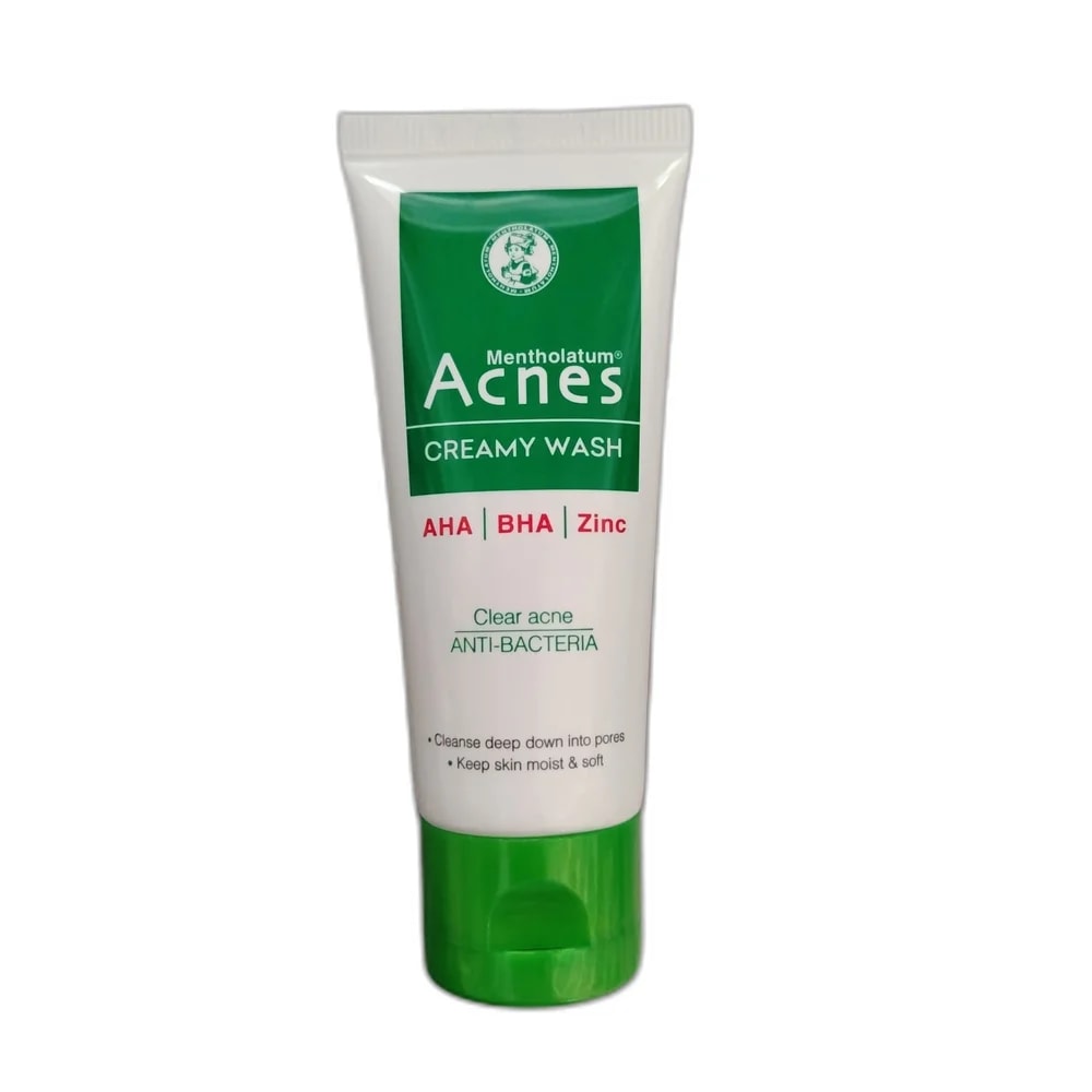 Mentholatum Acnes Creamy Wash (50 g) - Oudom Puthik Pharmacy