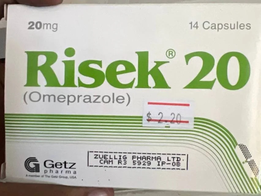 Risek 20 Omeprazole 20mg - α±ααααααΆα ααααΈαααα‘αΆαα