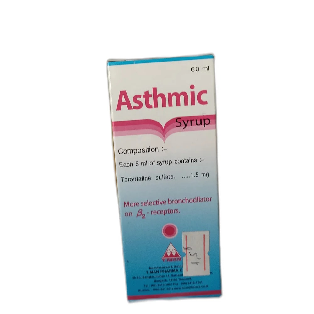 Asthmic Syrup 1.5 mg / 5 mL syrup - MEY PHARMA PHARMACY