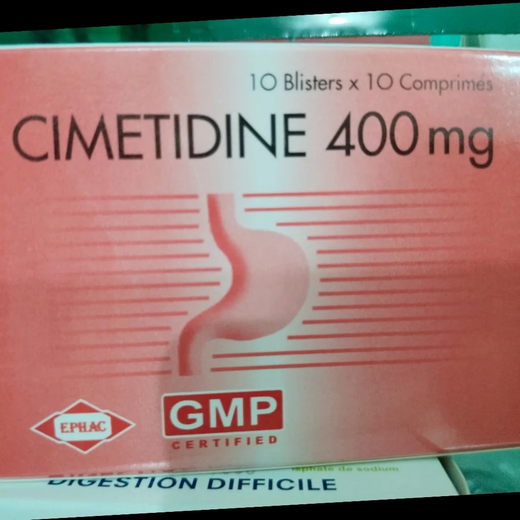 Cimetidine 400mg - ឱសថស្ថាន សុខលាភ