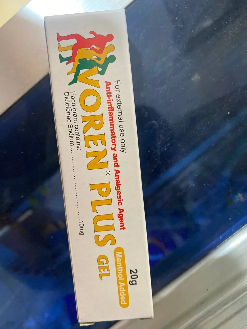 Voren Plus Gel Diclofenac Sodium 10mg/g + Menthol Anti-inflammatory Gel 20g - MONGKUL SOKHAPHEAP PHARMACY