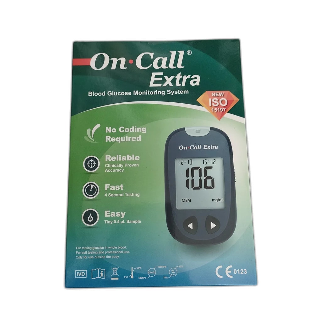 On Call Extra Blood Glucose Meter - PHARMACY PONLEU AOSOT