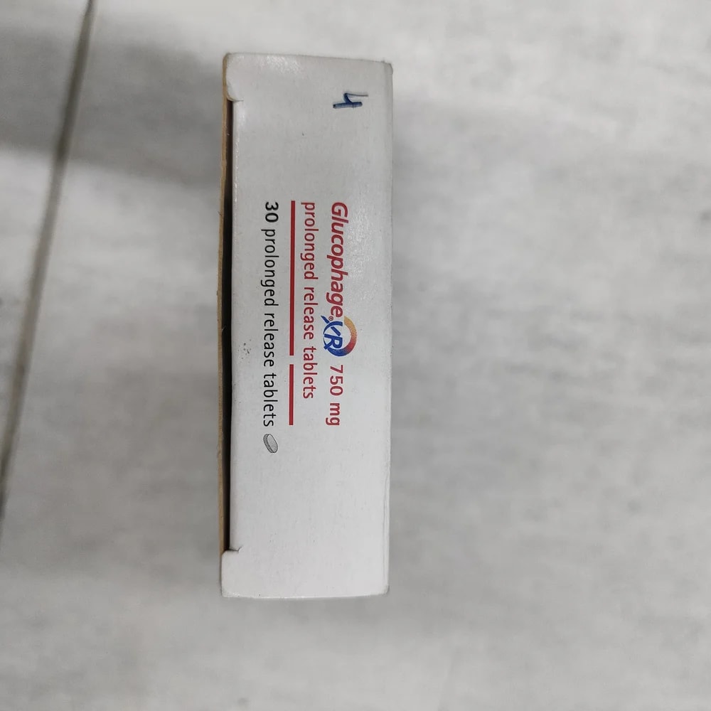 Glucophage XR 750mg 750 mg - Depot De Pharmacie "A" Kim Houy