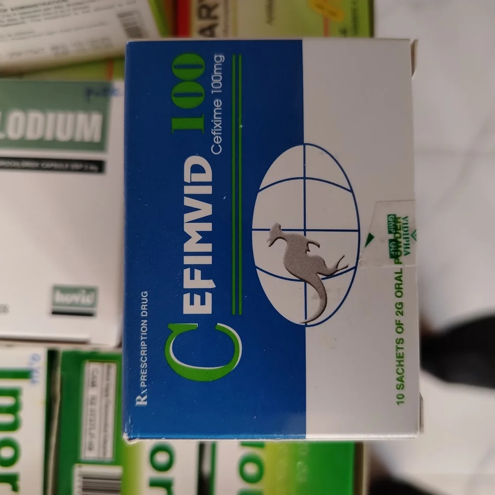 Cefimvid 100 100 mg per sachet - CHEANIMUL PHARMACY