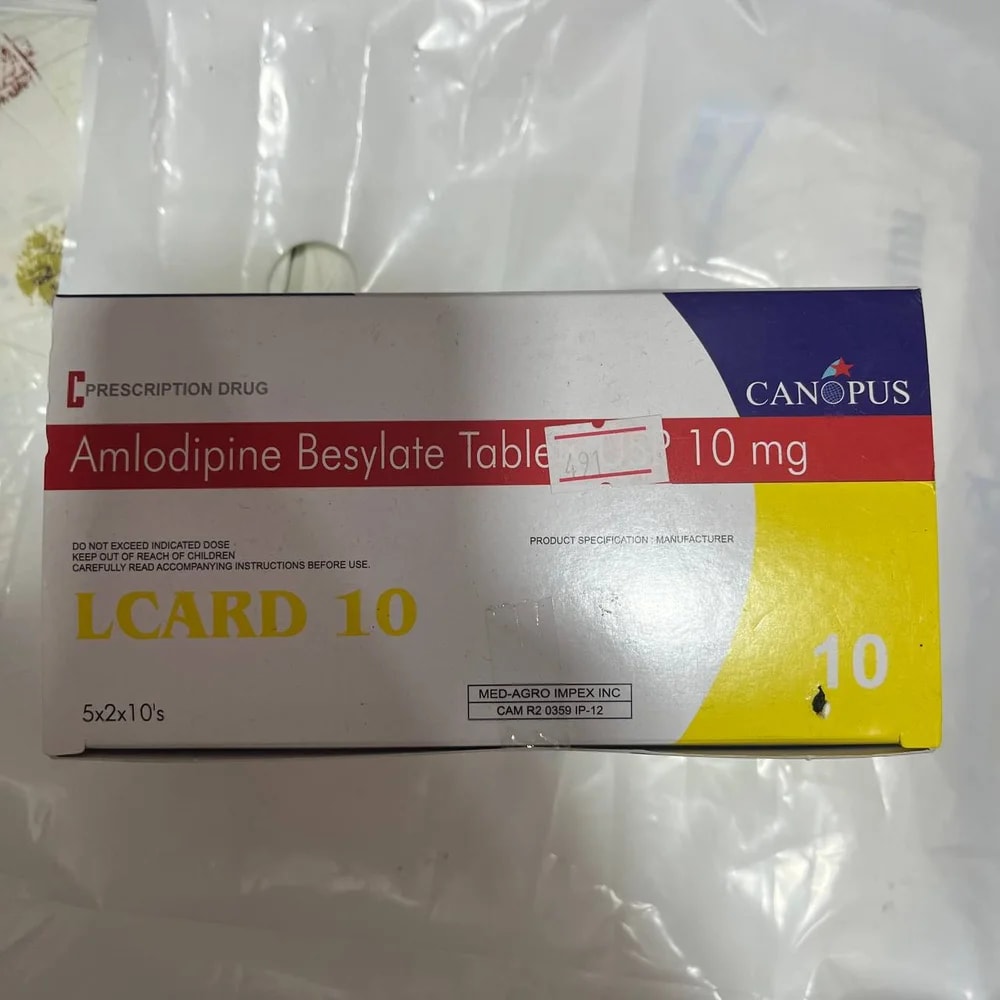 LCARD 10 mg tablets - PHARMCY ARUN REAS