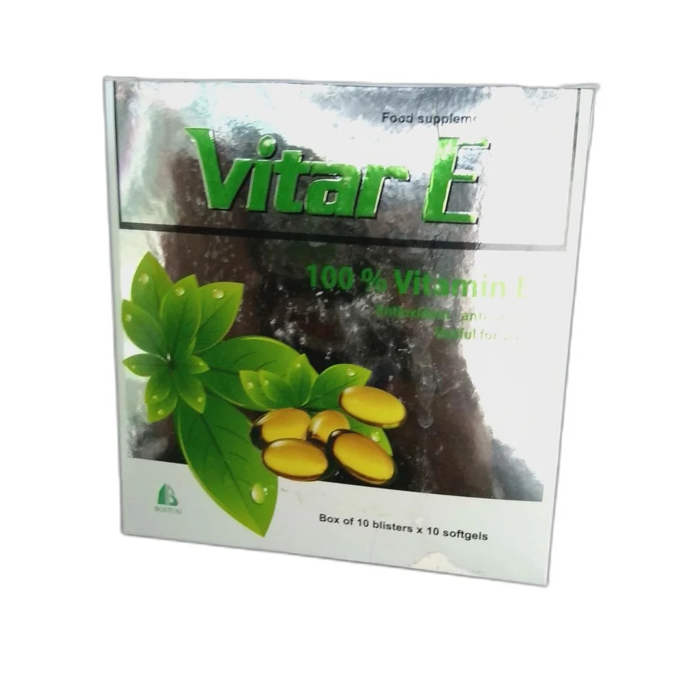 Vitar E Vitamin E 4000 mcg per softgel - Pharmarcy Tareach