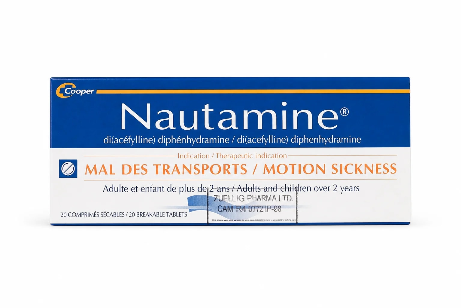 Nautamine 90 mg - Preah Chan Tep Pharmacy