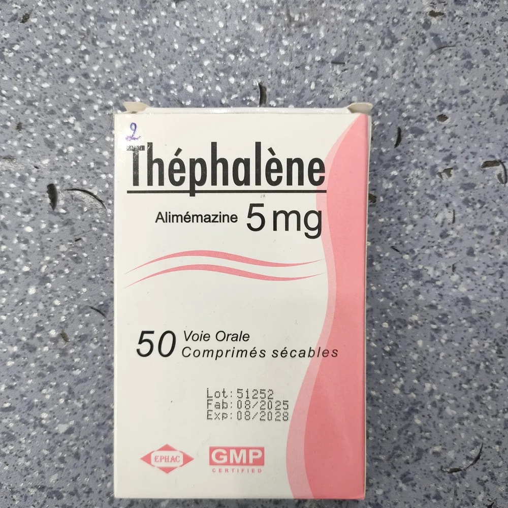 Thephalene 5 mg - Depot De Pharmacie "A" Kim Houy