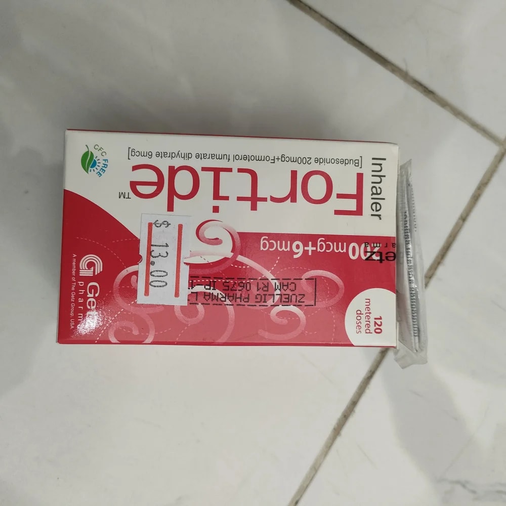 Fortide Inhaler 200mcg + 6mcg, 120 metered doses - PHARMACY PONLEU AOSOT