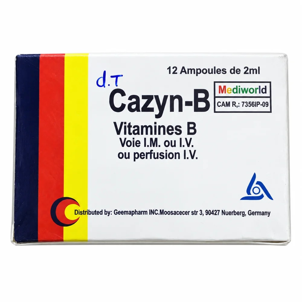 Cazyn-B 1 mg / 4 mg / 40 mg / 4 mg / 6 mg per 2 mL - PHARMCY ARUN REAS