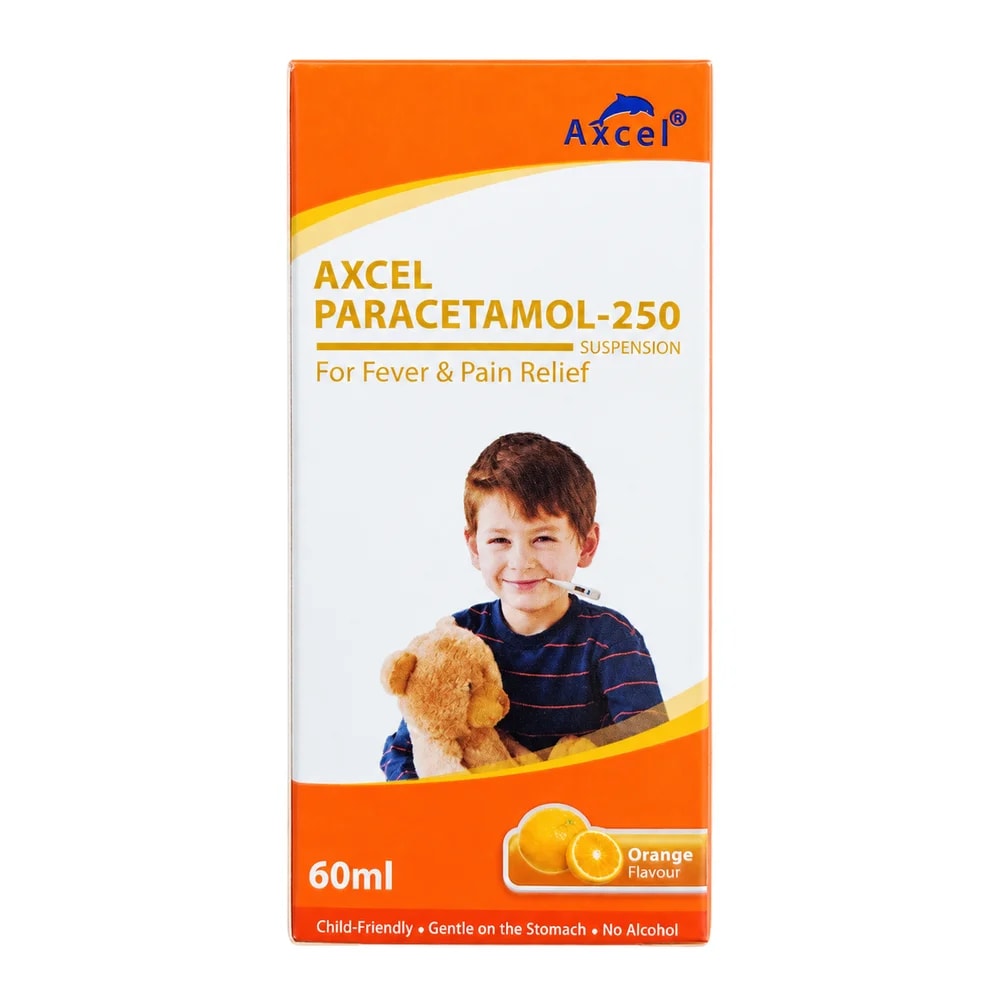 Axcel Paracetamol-250 Paracetamol 250 mg/5 mL - Pharmacy Krech hong