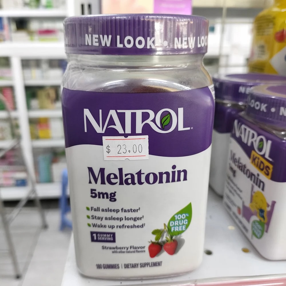 Natrol Melatonin 5 mg Gummies 5 mg per gummy - Depot De Pharmacie "A" Kim Houy