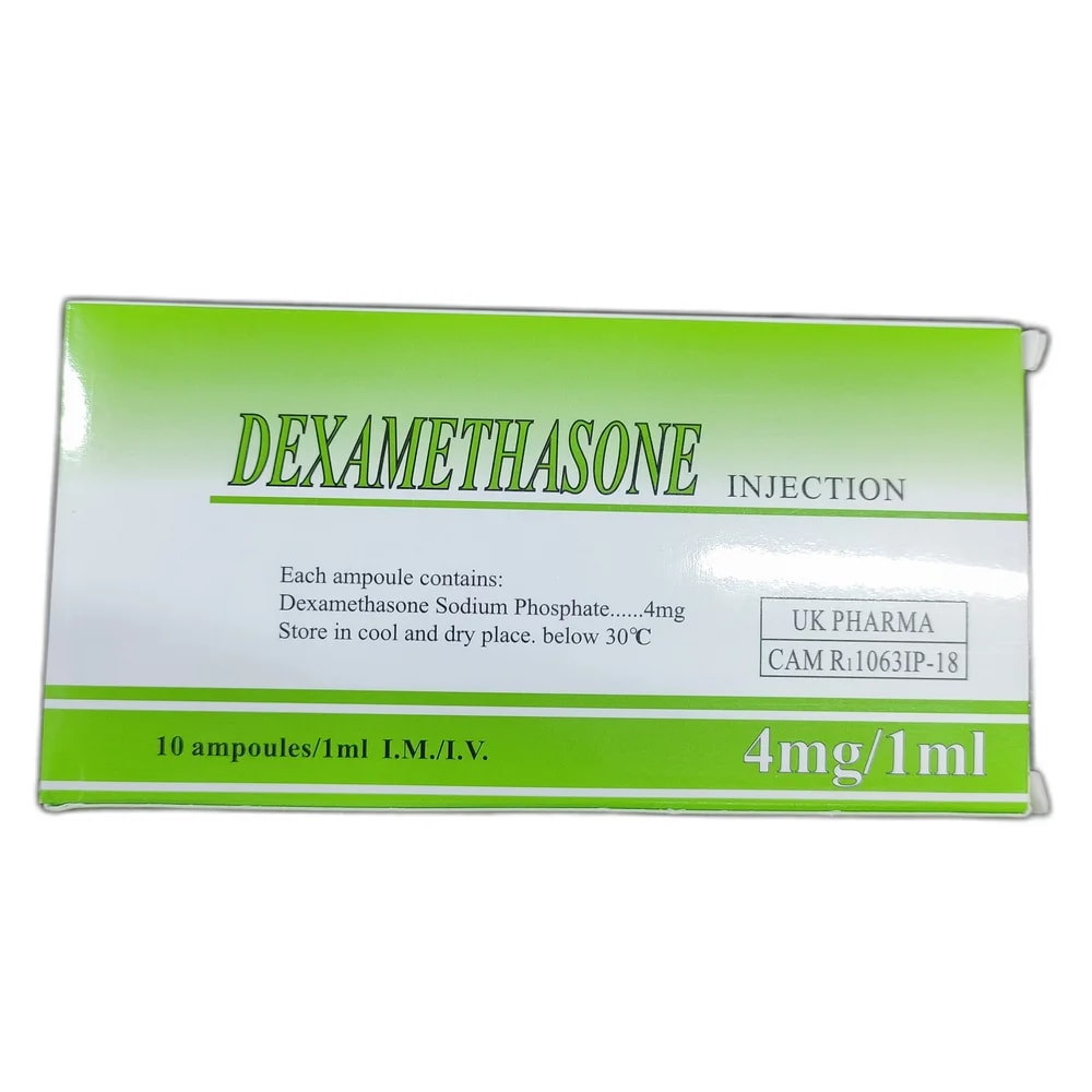 Dexamethasone Injection 4 mg/1 mL - Depot de Pharmacie B Rotha