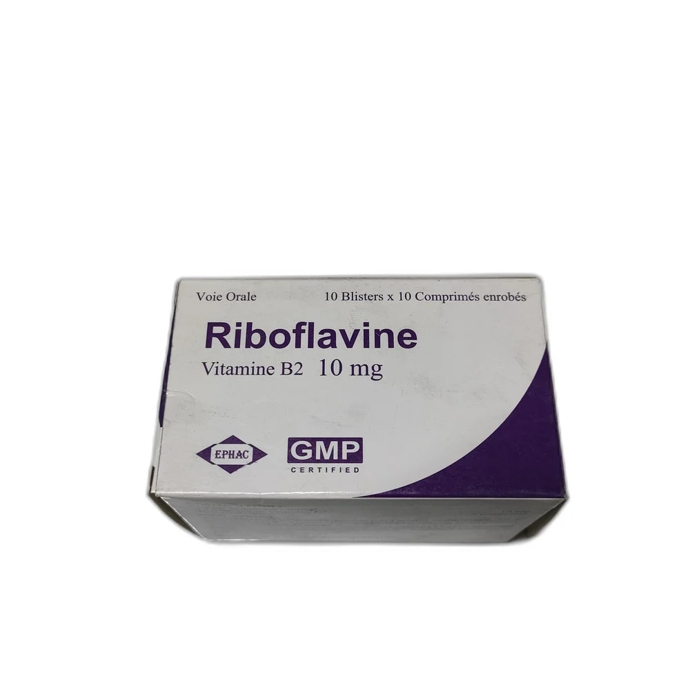Riboflavine 10 mg - PHARMACIE PORNLEU PICH