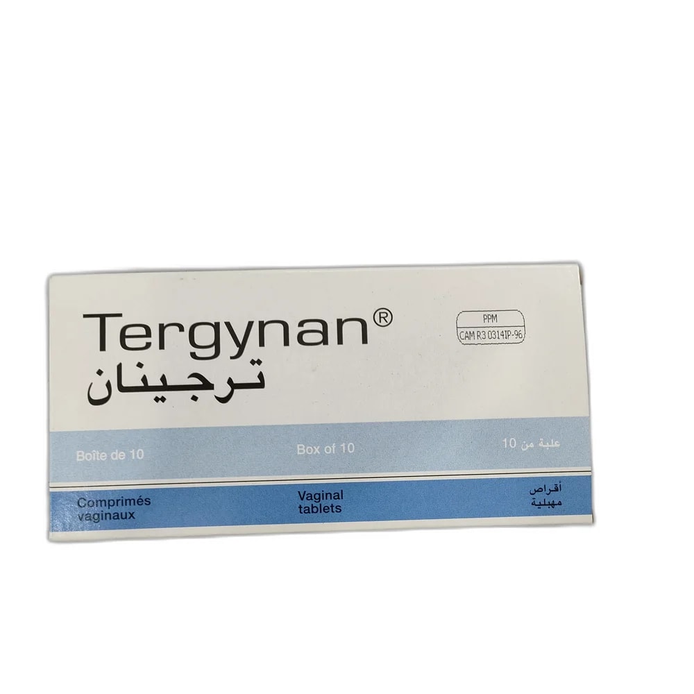 Tergynan 200 mg / 100 mg / 100000 IU / 3 mg - PHARMACIE MONGKUL