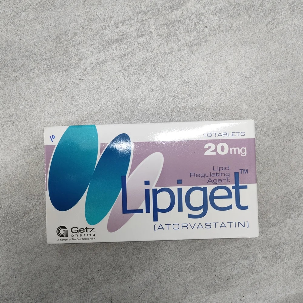 Lipiget 20 mg - Depot De Pharmacie "A" Kim Houy