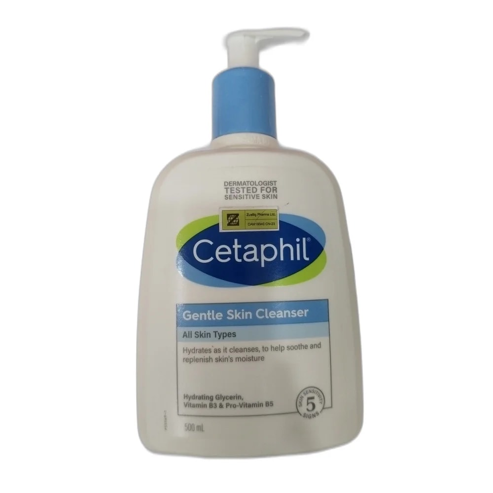 Cetaphil Gentle Skin Cleanser 500 ml - ឱសថស្ថាន សុខលាភ
