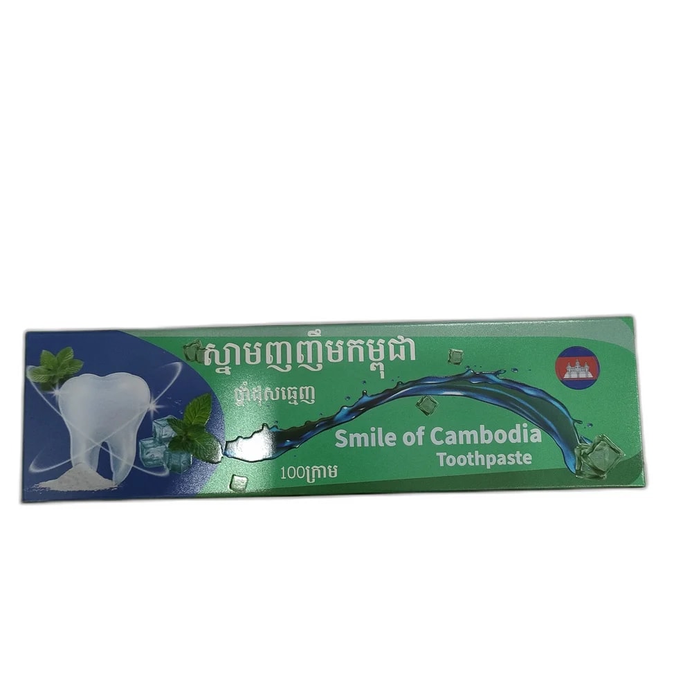 Smile of Cambodia Toothpaste 100 g - Reachvong Pharmacy