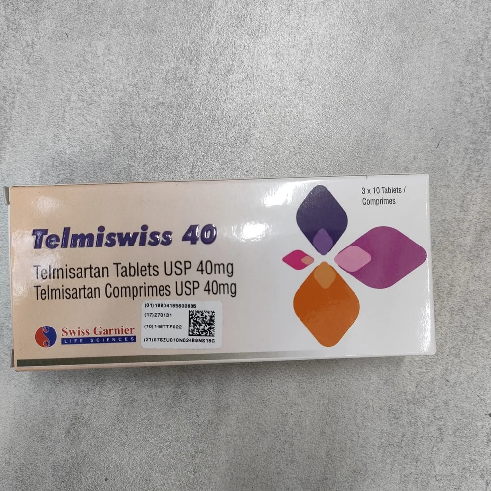 Telmiswiss 40 40 mg - Depot De Pharmacie "A" Kim Houy