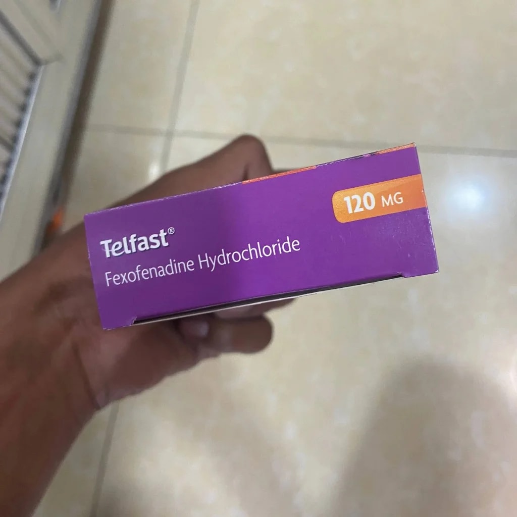 Telfast 120mg Fexofenadine Hydrochloride 120mg - MONGKUL SOKHAPHEAP PHARMACY
