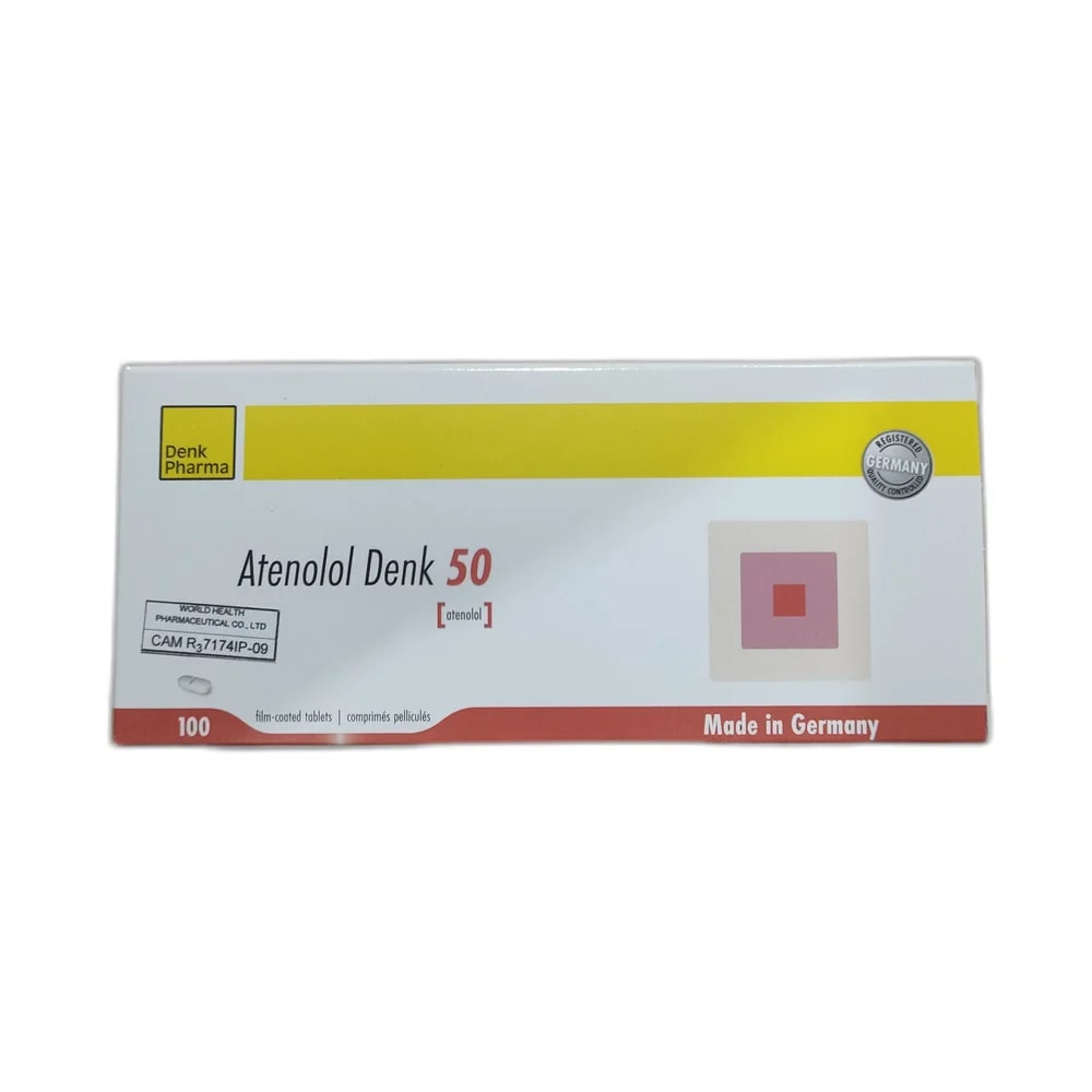 Atenolol Denk 50 mg - PHARMCARE PHARMACY