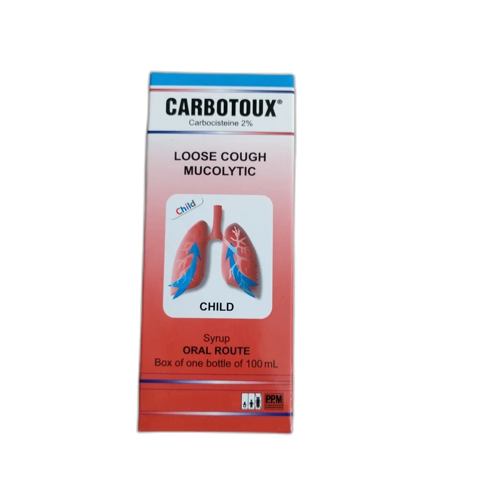 Carbotoux Child 2% (100 mg/5 mL) - PHARMACIE MONGKUL