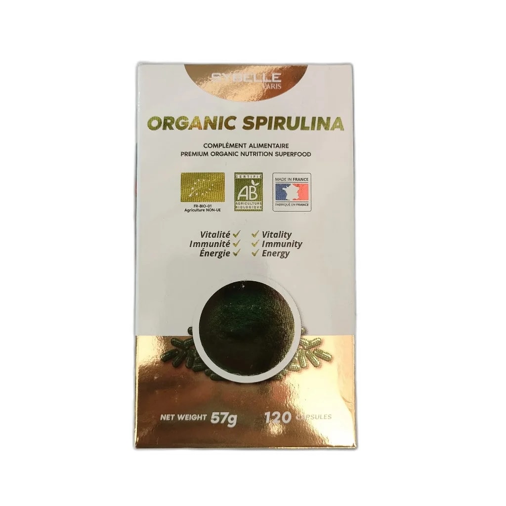 Sybelle Organic Spirulina 1500 mg per 6 capsules - SREY MOM PHARMACY