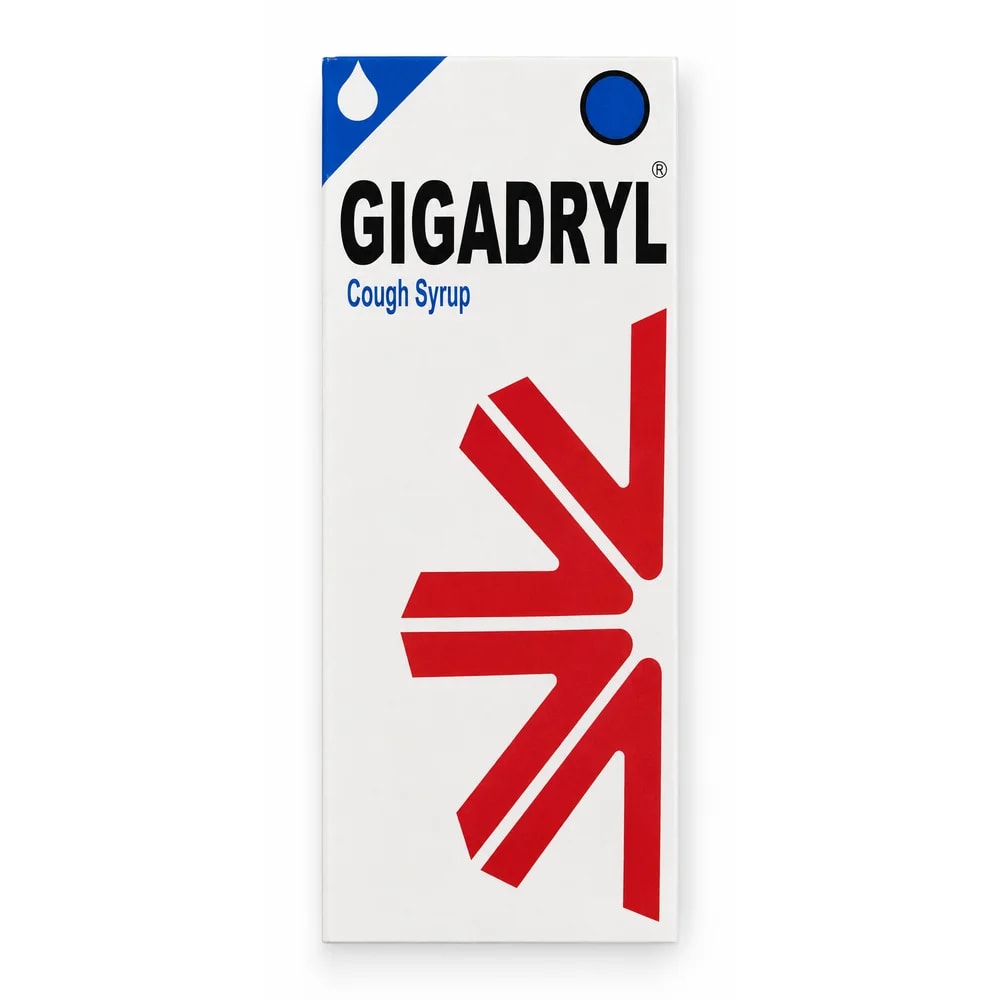 Gigadryl Cough Syrup Not stated on the photographed package - Kim Yi