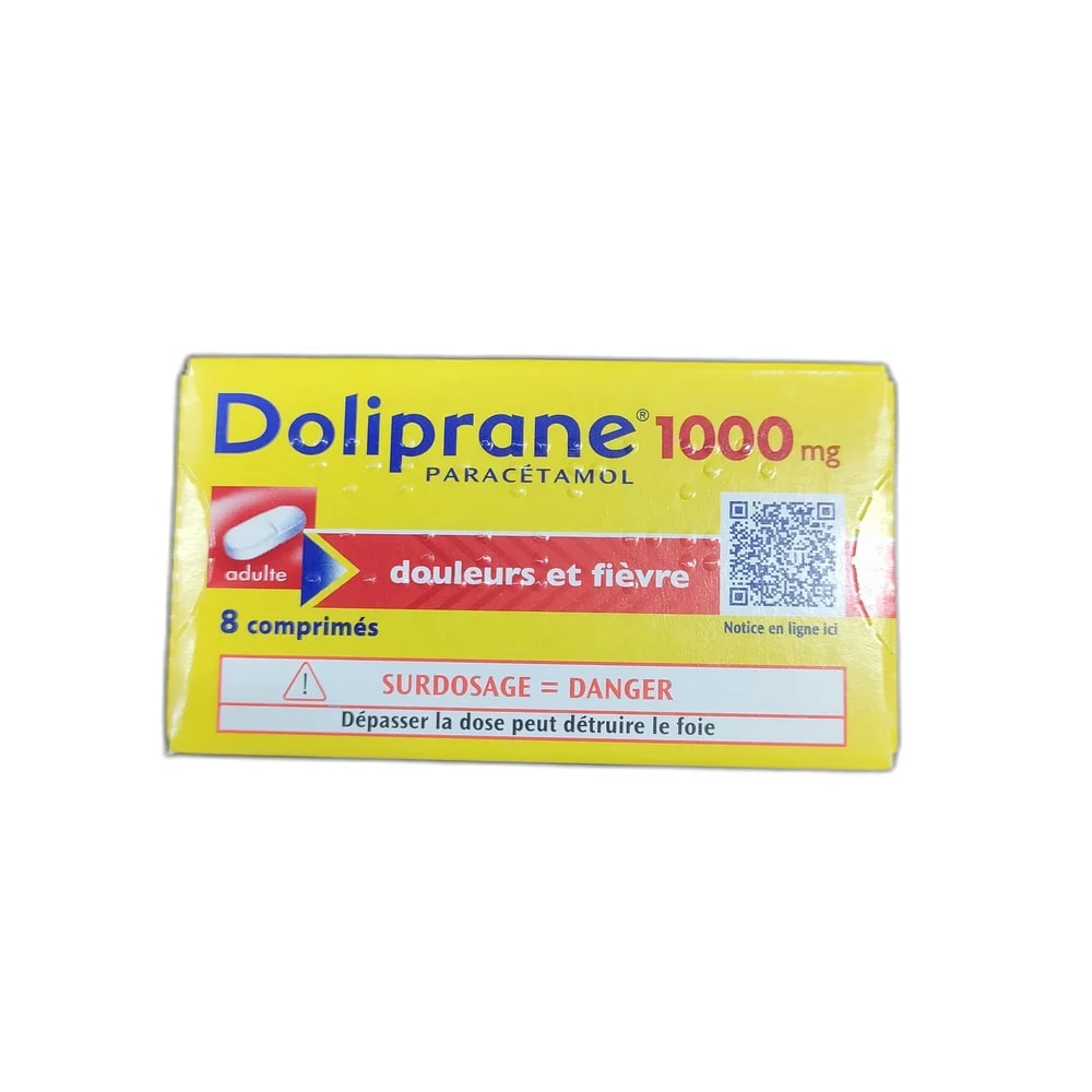 Doliprane 1000 mg - Depot de Pharmacie B Rotha