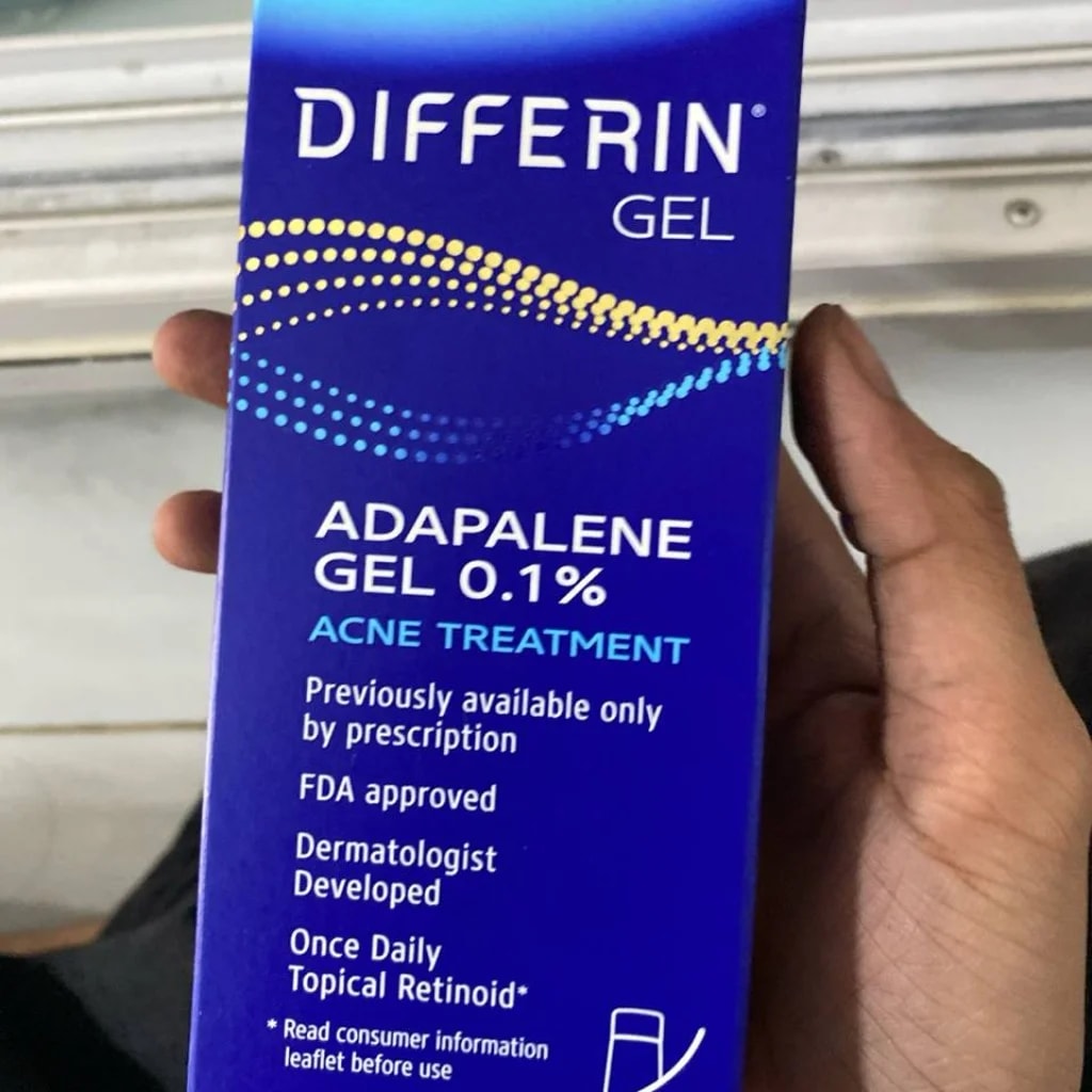 Differin Gel Adapalene 0.1% Not available - SETHIKA CARE Pharmacy