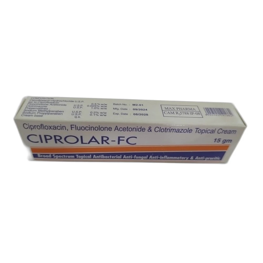 Ciprolar-FC - ឱសថស្ថាន សុខលាភ
