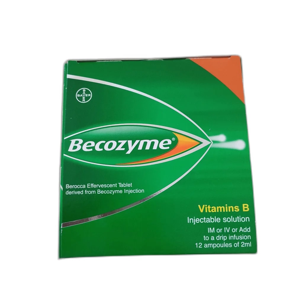 Becozyme Injectable Solution 2 mL ampoule - SUKHA PHARMACY