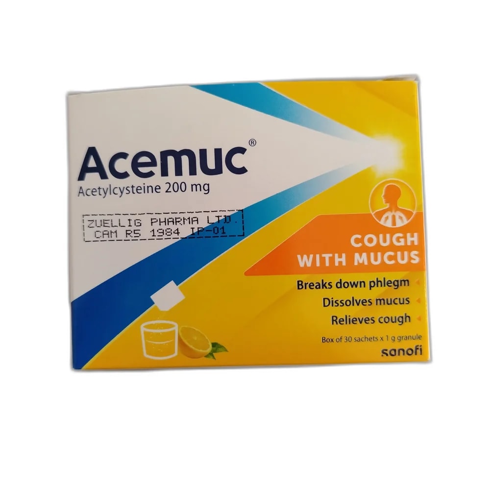Acemuc 200mg - Oudom Puthik Pharmacy