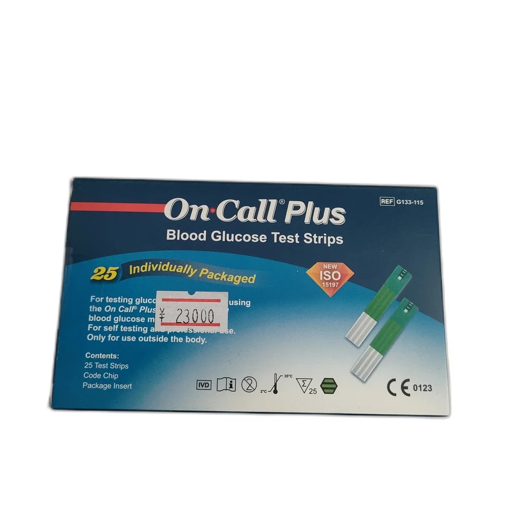 On Call Plus Blood Glucose Test Strips - PHARMACY PONLEU AOSOT