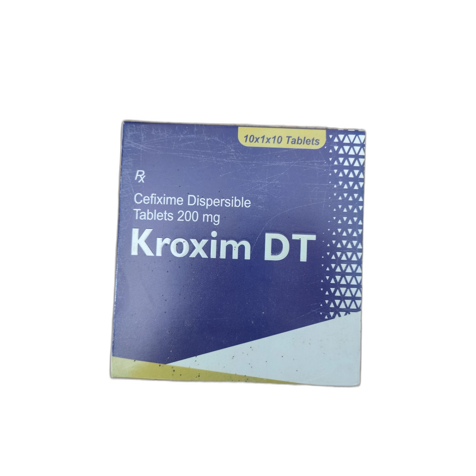 Kroxim DT Cefixime Dispersible Tablets 200 mg Cefixime 200mg - PHARMARCY DARA RAKSMEY KOK CHAMBOK