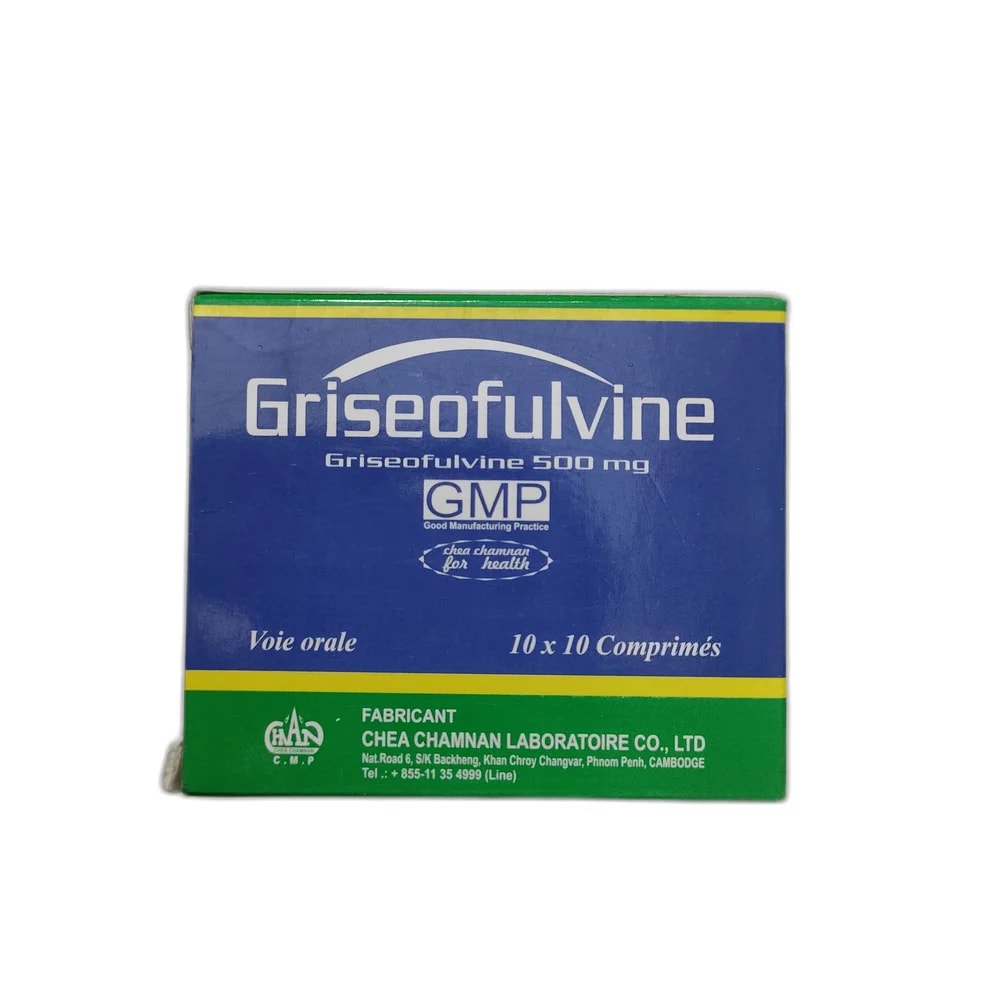 Griseofulvine 500 mg - PHARMACIE PORNLEU PICH