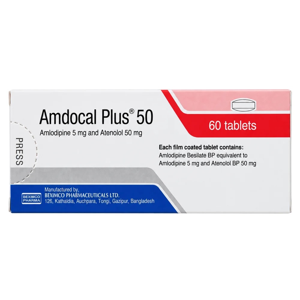 Amdocal Plus 5 mg / 50 mg - Pharmacy Krech hong