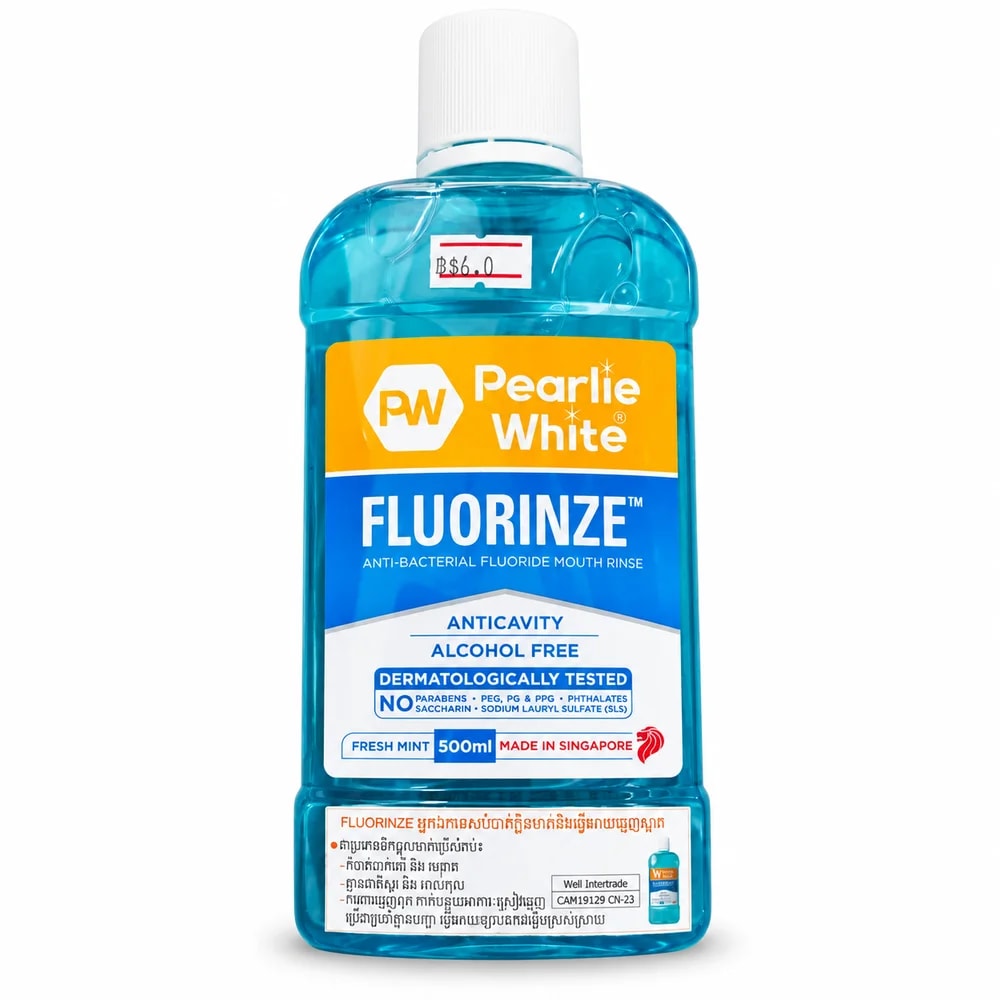 Pearlie White Fluorinze Fresh Mint - Pharmacy Krech hong
