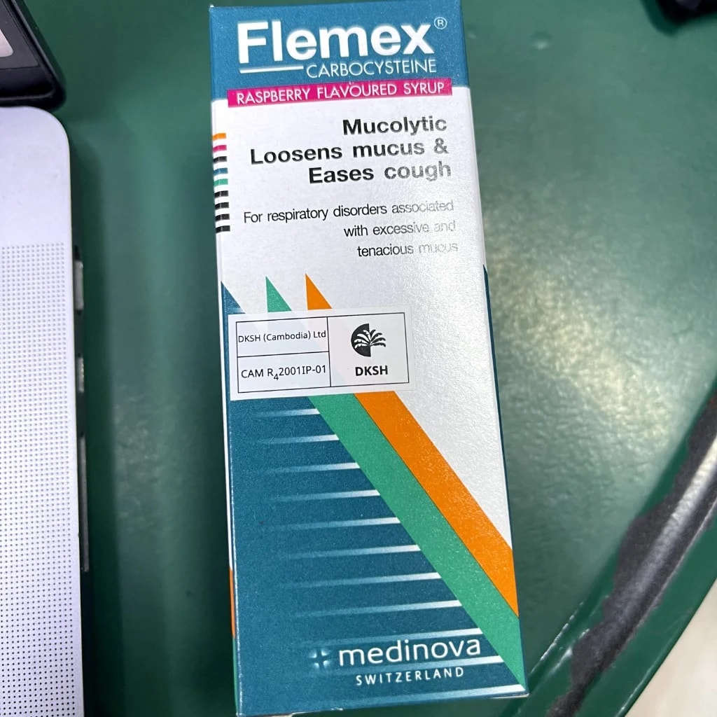 Flemex (Raspberry Flavor) 60ml - Pharmacy Rotha 2