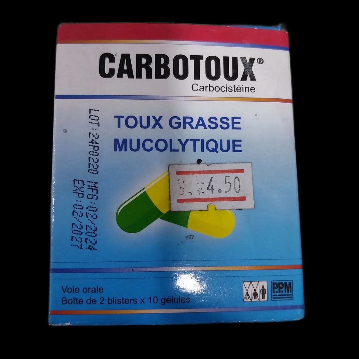 Carbotoux 375mg - ឱសថស្ថានព្រះខ័នពេជ្រ