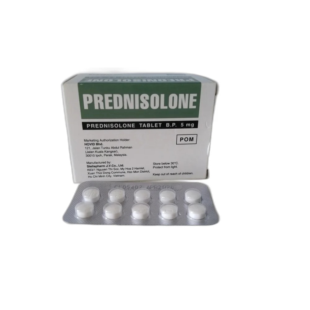 Prednisolone 5 mg - ឱសថស្ថាន សុខលាភ